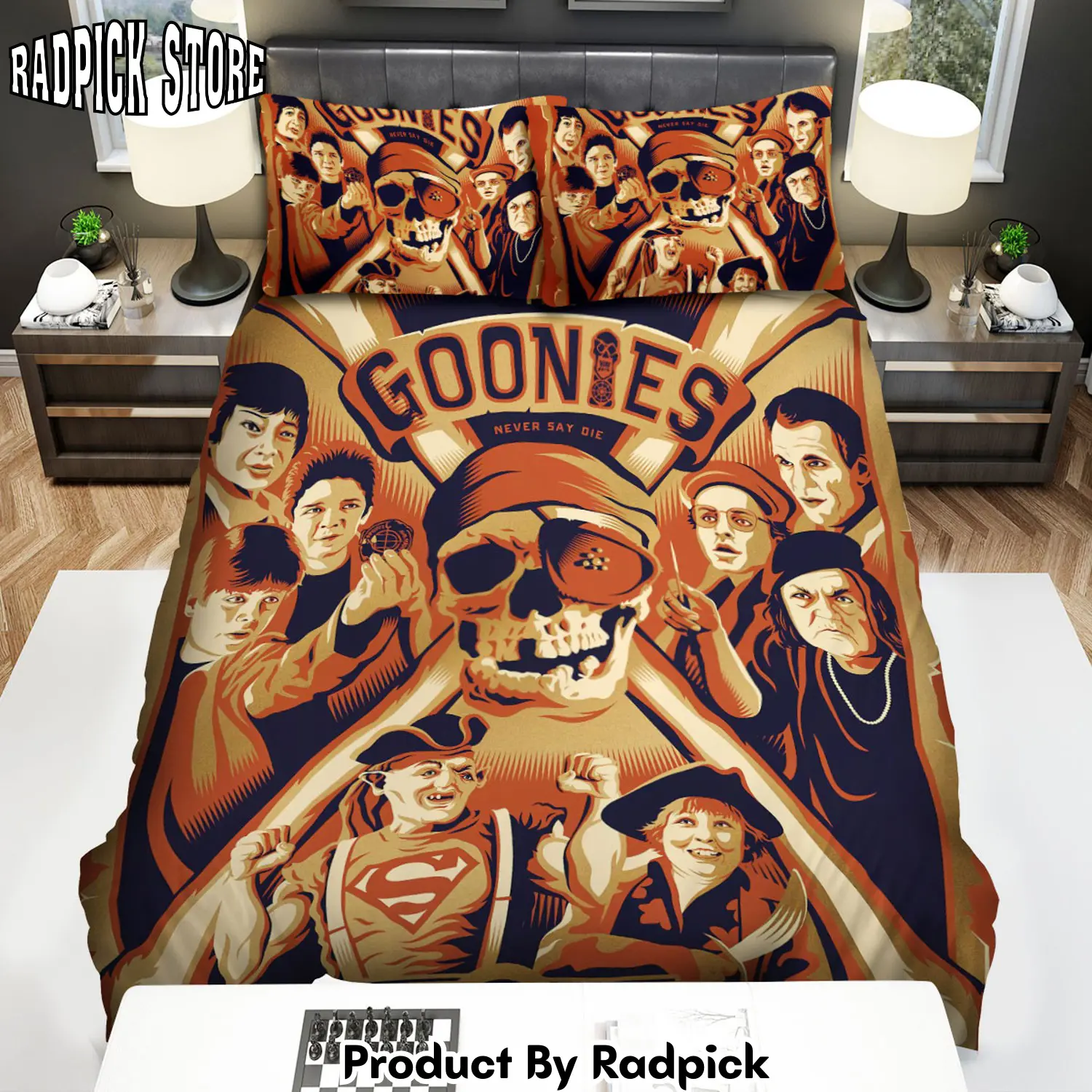 Radpick the goonies movie poster ii bed sheets spread comforter duvet cover bedding sets rp3271249